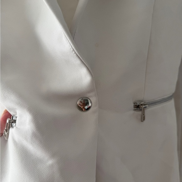 VERONICA BEARD Scuba White Jacket 2 - Picture 12 of 12